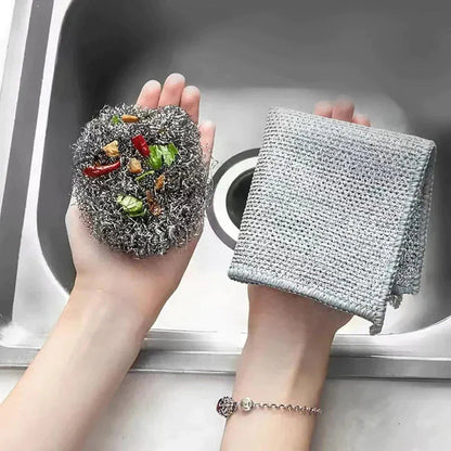 Non-Scratch Wire Dishcloth
